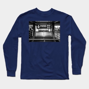 Downtown Brooklyn Subway Long Sleeve T-Shirt